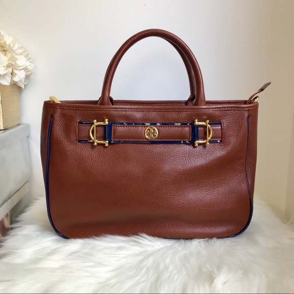 Tory Burch Handbags - Tory Burch Sienna Robinson Horsebit Satchel